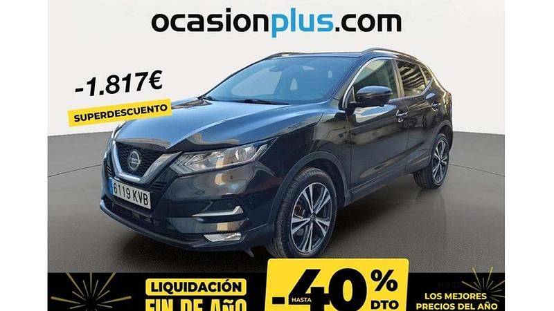 Usado Nissan Qashqai N-Connecta 140 CV (102 kW) 2019 Negro SUV