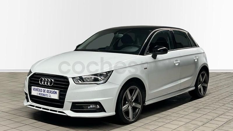 Usado Audi A1 Sportback S-Line 95 CV (69 kW) 2016 Blanco Utilitario