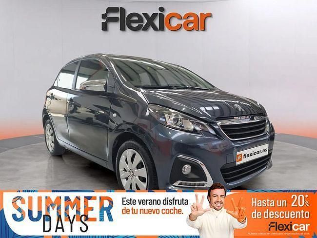 Gris Usado 2021 Peugeot 108 Active Utilitario | 10.490 € (Un poco caro) - Imagen 1/4