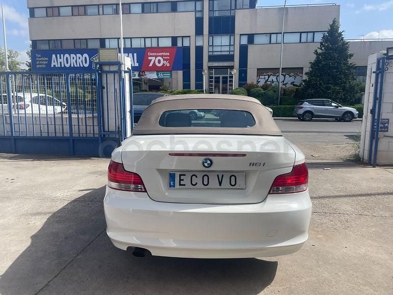 Usado BMW 118 Cabriolet Efficient Dynamics 143 CV (105 kW) 2010 Blanco Descapotable