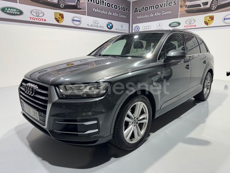 Gris / plata Usado 2017 Audi Q7 Sport SUV | 21.990 € - Imagen 1/4