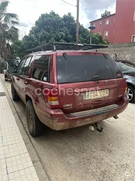 Käytetty Jeep Grand Cherokee Laredo 163 HP (119 kW) 2003 Punainen Katumaasturi