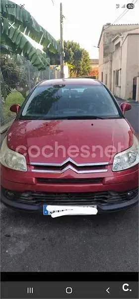 Usado Citroën C4 110 CV (80 kW) 2009 Rojo Berlina