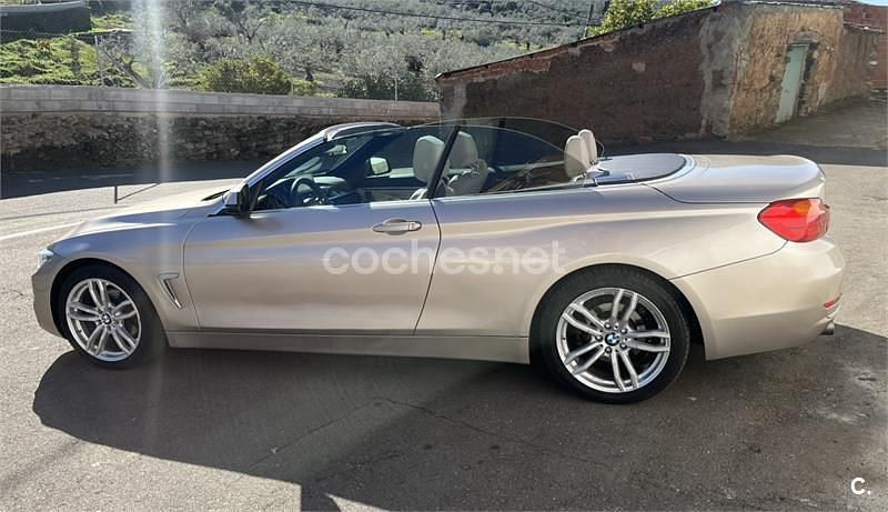 Usado BMW 420 184 CV (135 kW) 2015 Beige Descapotable