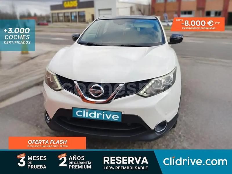 Blanco Usado 2015 Nissan Qashqai Visia SUV | 10.890 € (Buen precio) - Imagen 1/3
