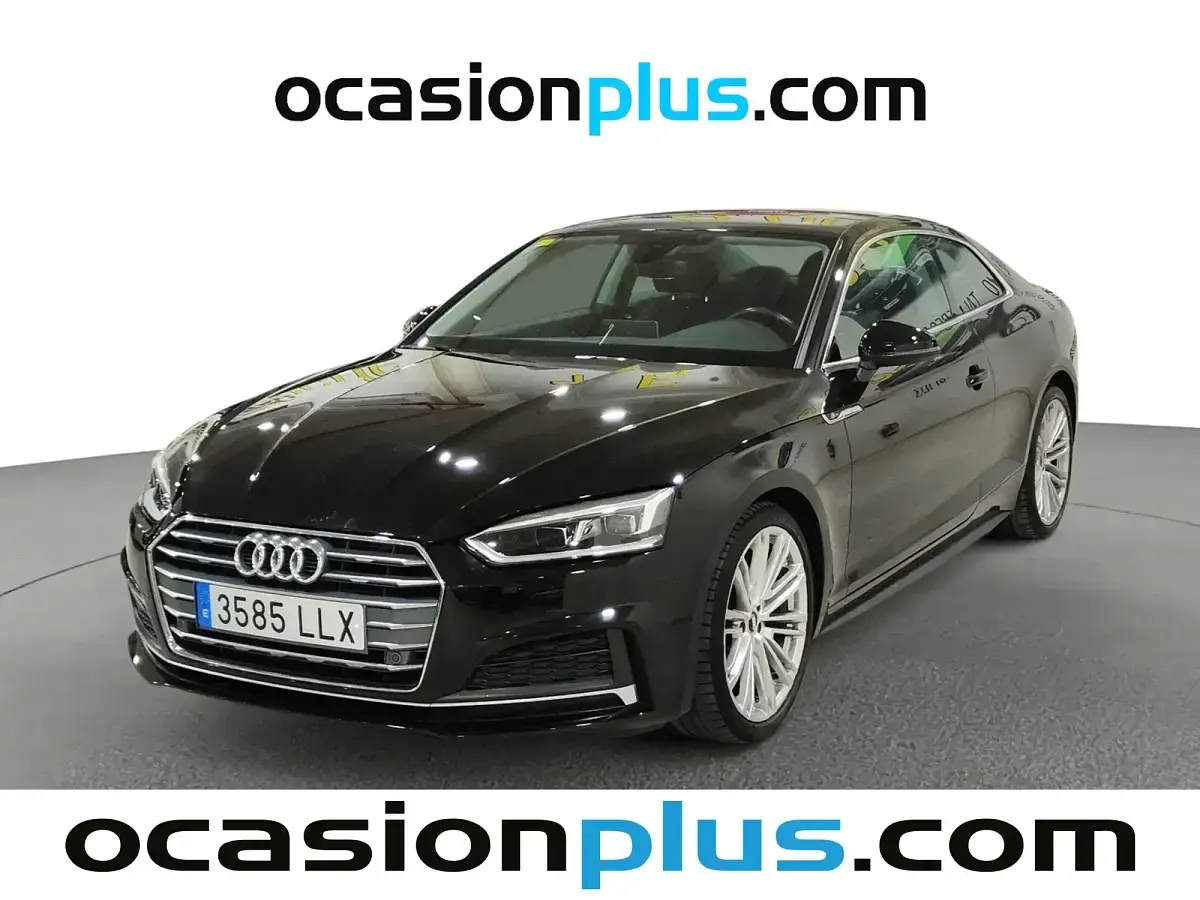 Käytetty Audi A5 S-Line 150 HP (110 kW) 2020 Musta Coupe - kaksiovinen