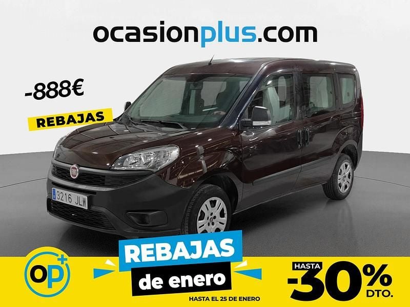 Marrón Usado 2016 Fiat Doblò Pop Monovolumen | 11.990 € (Caro) - Imagen 1/4