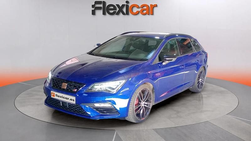Usado Seat Leon ST CUPRA 300 CV (220 kW) 2018 Azul Familiar