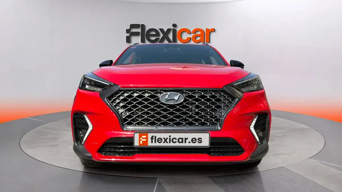 Usado Hyundai Tucson N Line 136 CV (100 kW) 2019 Rojo SUV