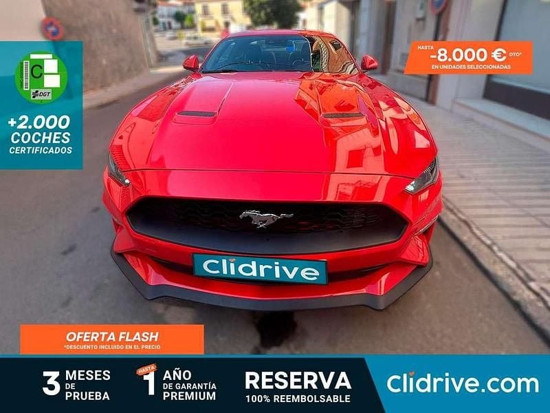 Rojo Usado 2019 Ford Mustang Fastback Coupe | 26.190 € (Super precio) - Imagen 1/4