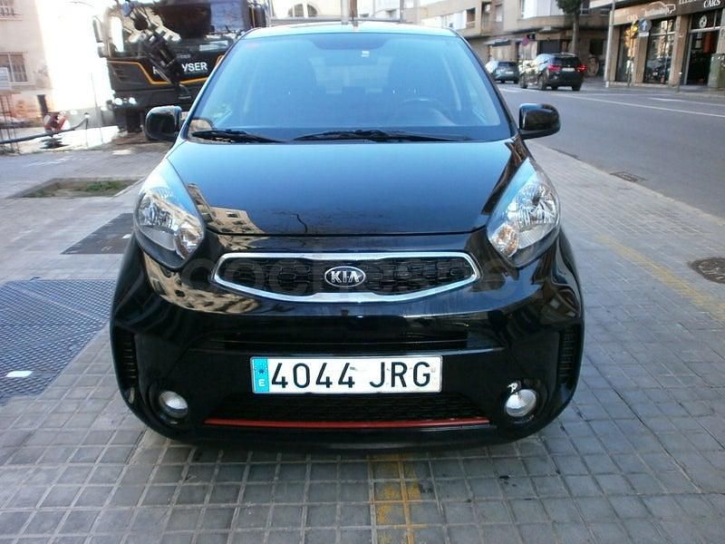 Usado Kia Picanto 67 CV (49 kW) 2016 Negro Utilitario