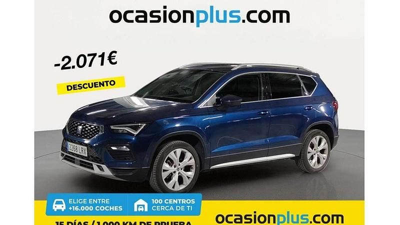 Usado Seat Ateca 150 CV (110 kW) 2021 Azul SUV