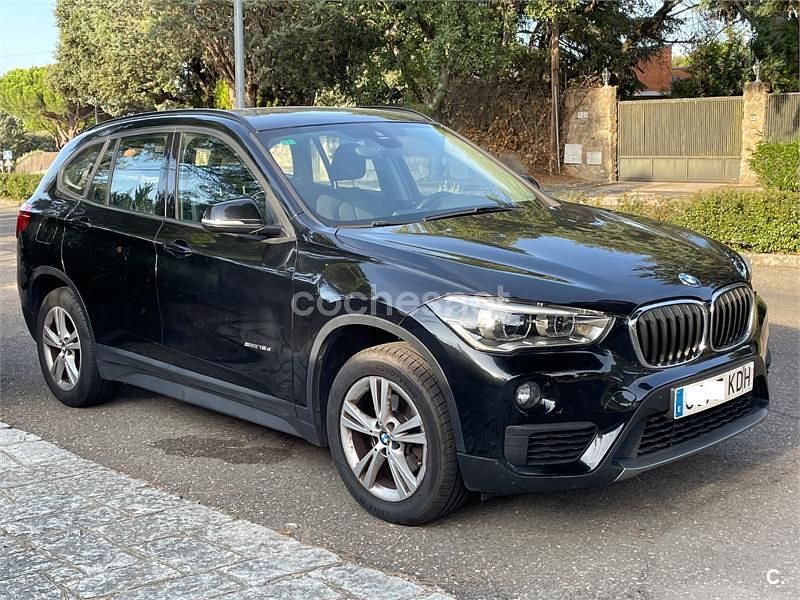 Negro Usado 2017 BMW X1 SUV | 13.900 € (Precio justo) - Imagen 1/4