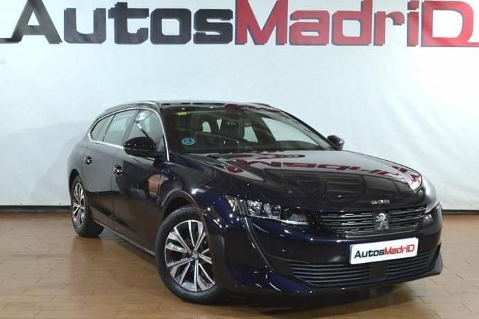 Azul Usado 2020 Peugeot 508 Allure Familiar | 17.490 € (Precio justo) - Imagen 1/4