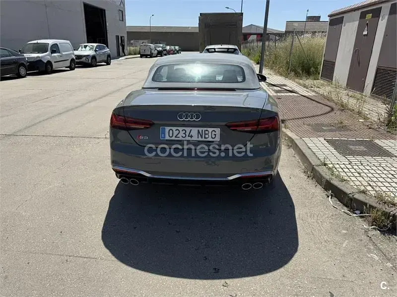 Usado Audi S5 Cabriolet 333 CV (244 kW) 2017 Gris / plata Descapotable