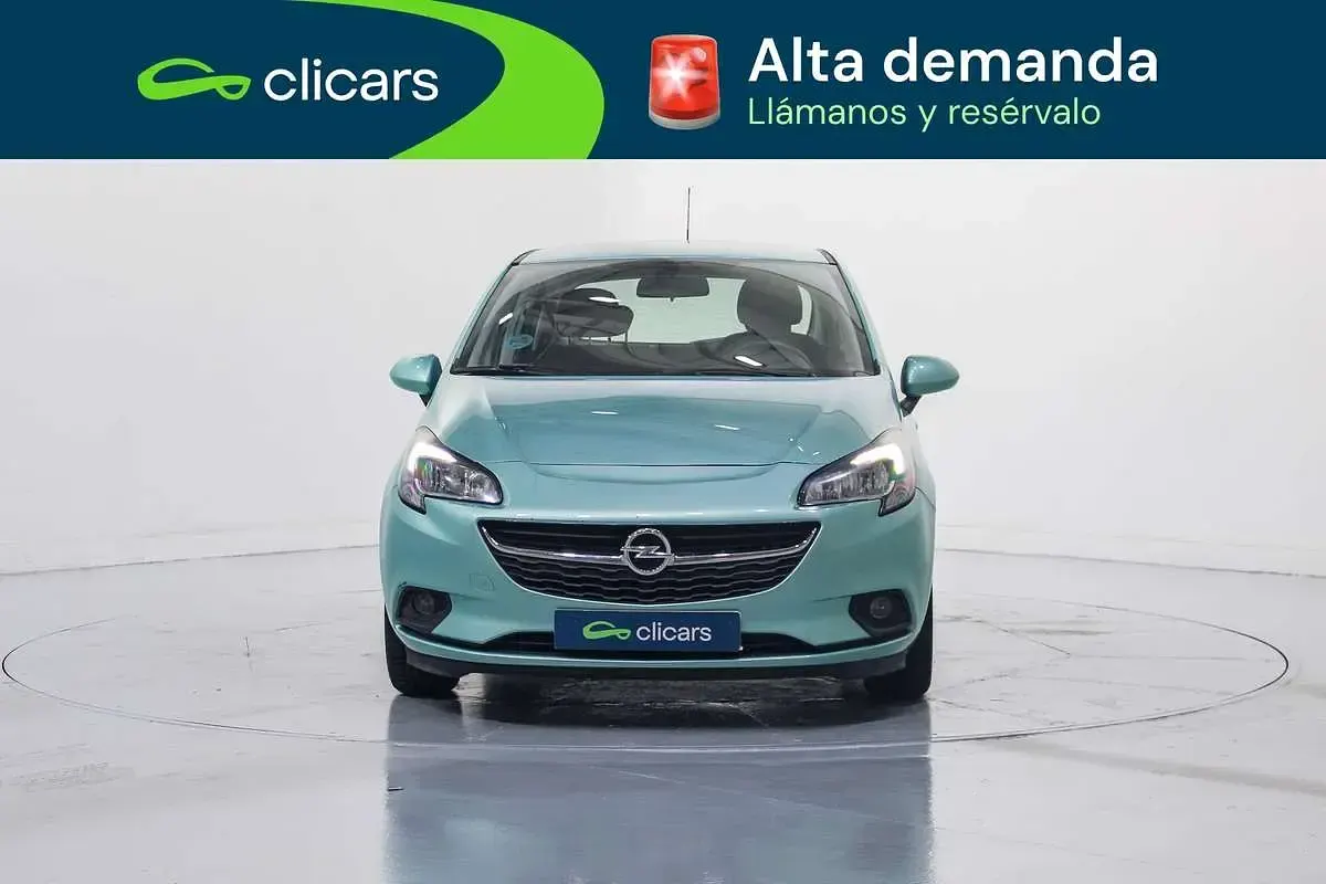 Usado Opel Corsa Selective 90 CV (66 kW) 2016 Azul Utilitario