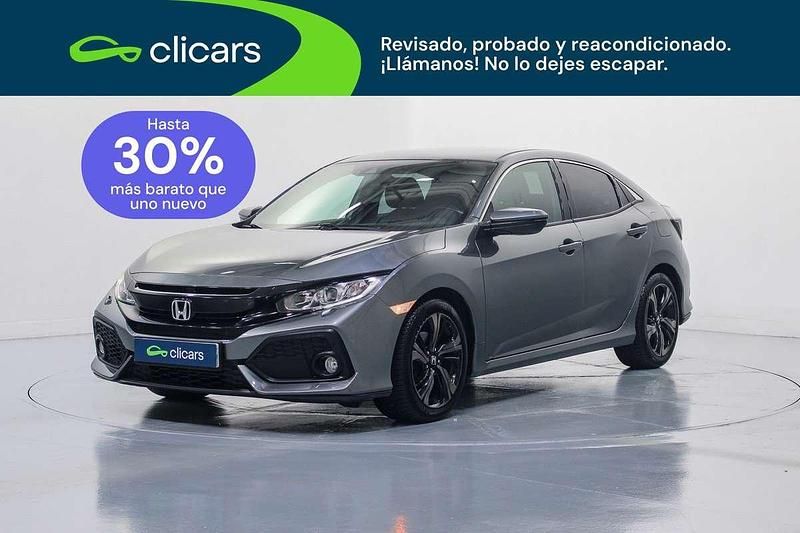 Usado Honda Civic Elegance 126 CV (92 kW) 2019 Plateado Utilitario