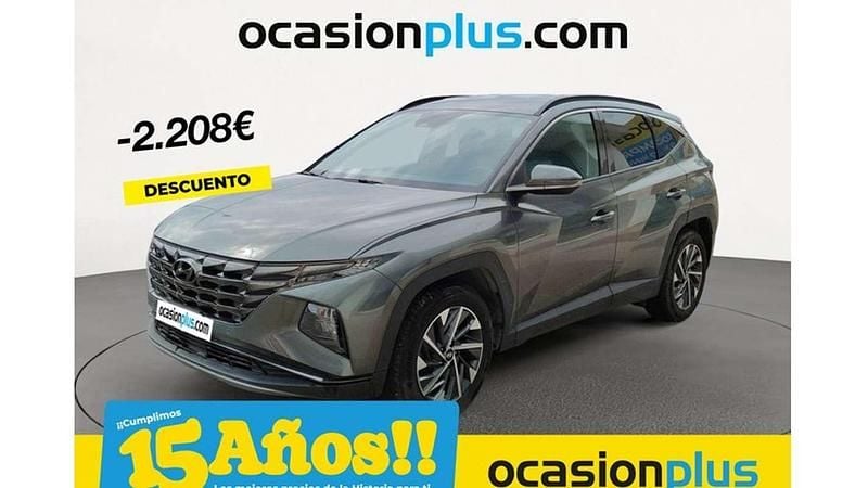 Gris Usado 2023 Hyundai Tucson N Line SUV | 22.082 € (Super precio) - Imagen 1/4