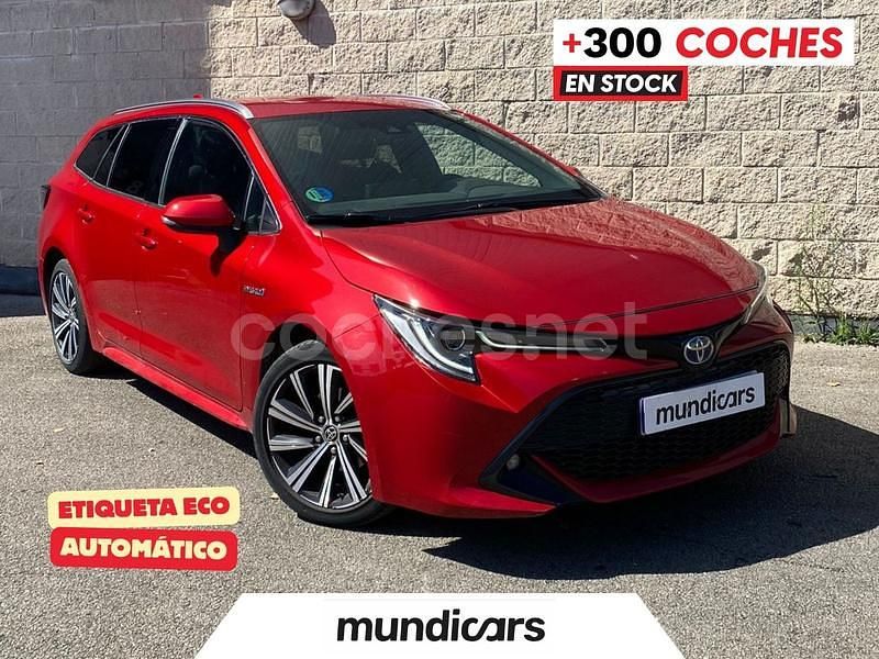 Rojo Usado 2021 Toyota Corolla Sport Familiar | 20.990 € (Precio justo) - Imagen 1/4