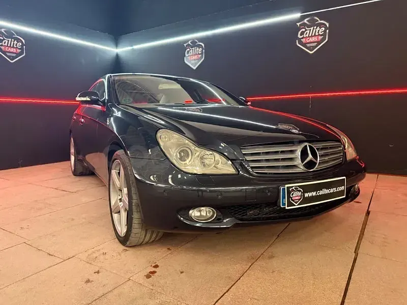 Usado Mercedes CLS350 272 CV (200 kW) 2005 Azul Coupe