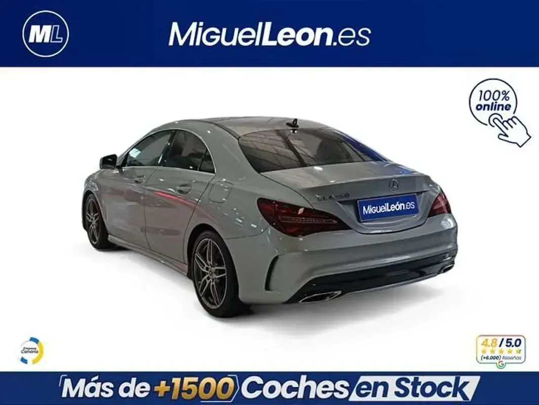 Usado Mercedes CLA180 136 CV (100 kW) 2019 Gris Berlina