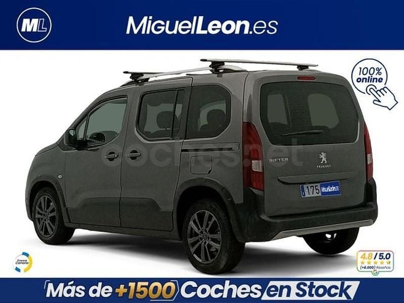 Usado Peugeot Rifter Allure 130 CV (95 kW) 2019 Gris / plata Monovolumen