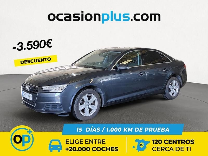 Gris Usado 2018 Audi A4 Advanced Berlina | 16.390 € (Buen precio) - Imagen 1/4