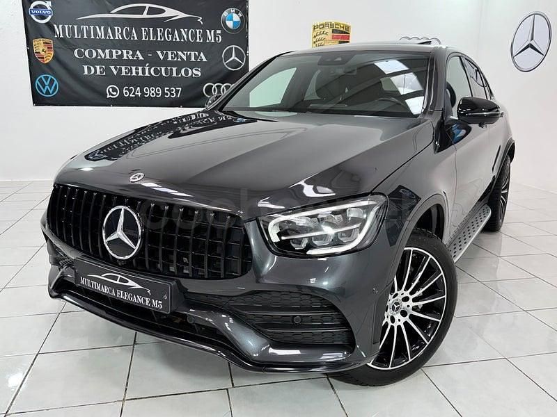 Usado Mercedes GLC300e 320 CV (235 kW) 2022 Gris / plata Coupe