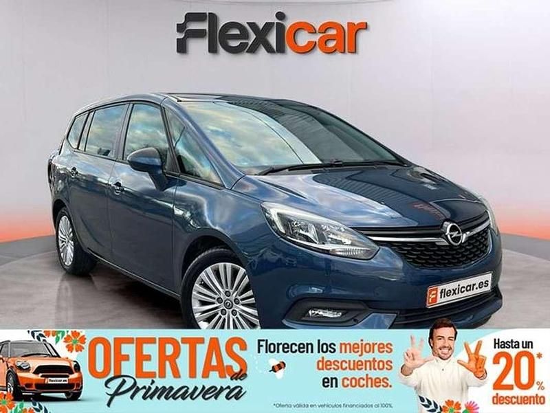 Usado Opel Zafira Family 140 CV (102 kW) 2017 Azul Monovolumen