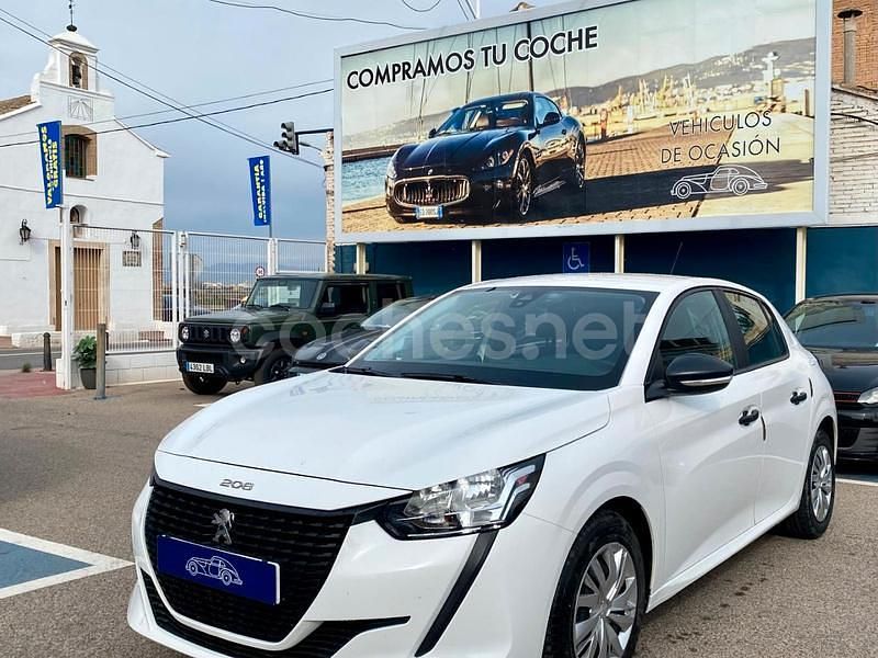 Blanco Usado 2021 Peugeot 208 Active Utilitario | 8990 € (Super precio) - Imagen 1/4