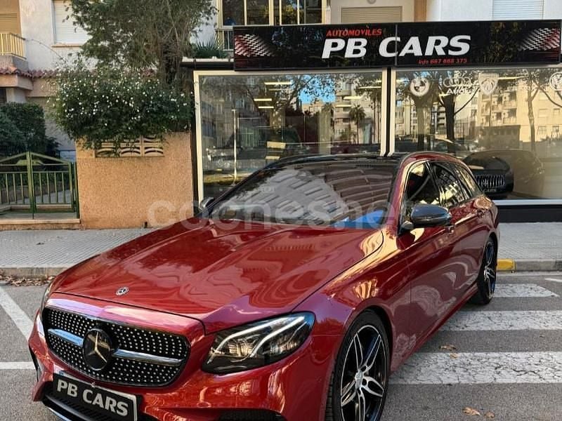 Rojo Usado 2018 Mercedes E43 AMG Berlina | 39.000 € - Imagen 1/4