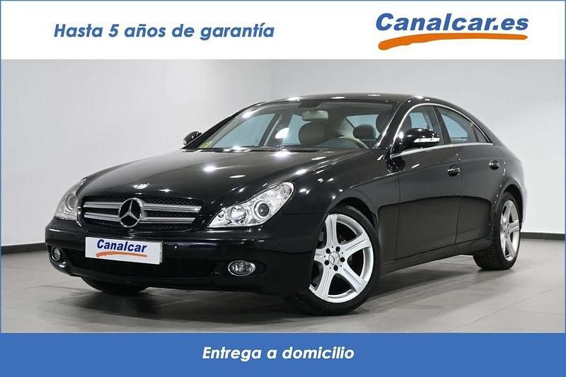 Negro Usado 2007 Mercedes CLS320 Coupe | 12.411 € (Un poco caro) - Imagen 1/4