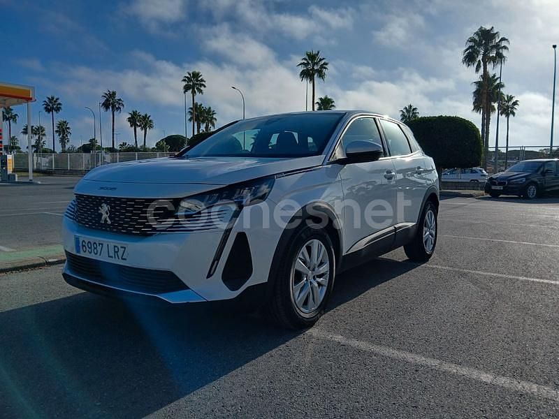 Blanco Usado 2021 Peugeot 3008 Active SUV | 17.900 € (Un poco caro) - Imagen 1/4