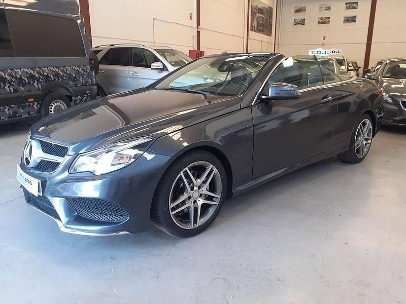 Usado Mercedes E250 204 CV (150 kW) 2015 Azul Descapotable
