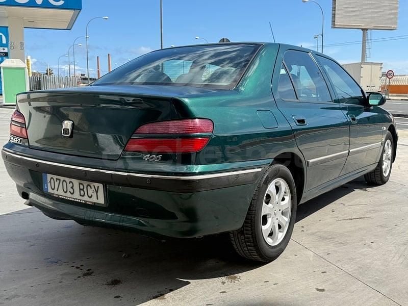 Usado Peugeot 406 110 CV (80 kW) 2000 Verde Berlina
