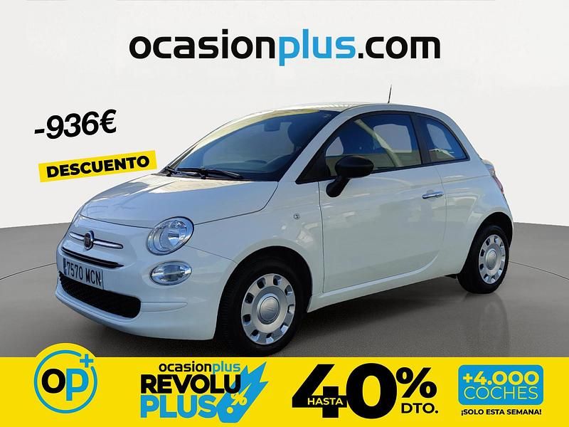 Usado Fiat 500 70 CV (51 kW) 2022 Blanco Utilitario