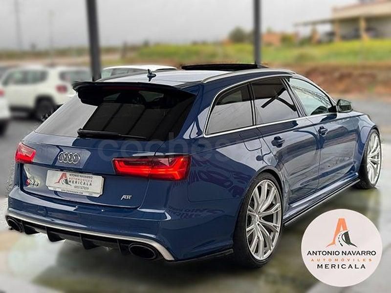 Usado Audi RS6 Performance 605 CV (444 kW) 2018 Azul Familiar