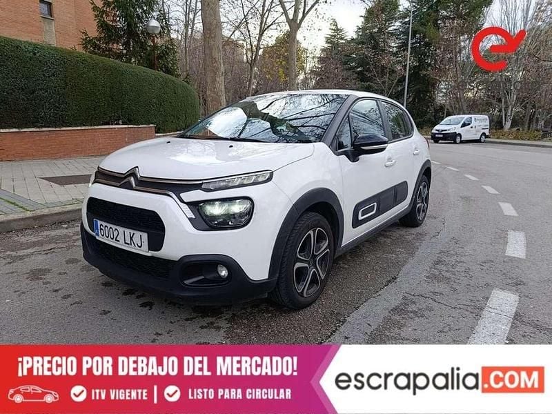 Usado Citroën C3 Feel 102 CV (75 kW) 2020 Blanco Utilitario