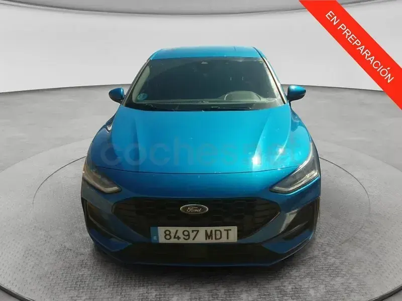 Usado Ford Focus ST-Line 125 CV (91 kW) 2023 Azul Berlina