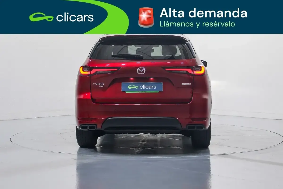 Usado Mazda CX-60 Homura-Line 254 CV (186 kW) 2023 Rojo SUV