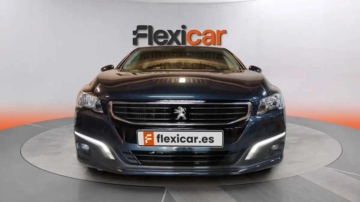 Usado Peugeot 508 Active 120 CV (88 kW) 2017 Azul Berlina