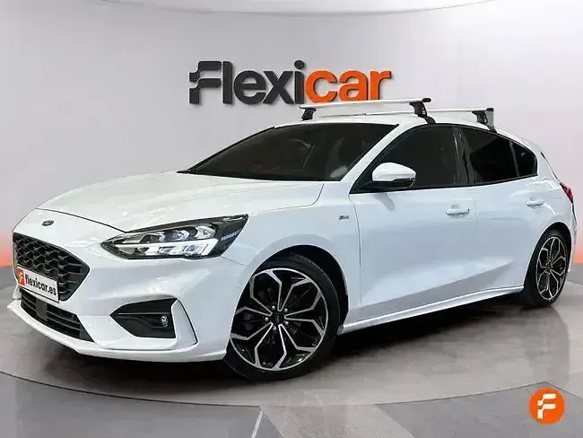 Usado Ford Focus ST-Line 125 CV (91 kW) 2020 Blanco Berlina