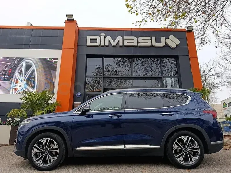 Usado Hyundai Santa Fe Style 200 CV (147 kW) 2019 Azul SUV