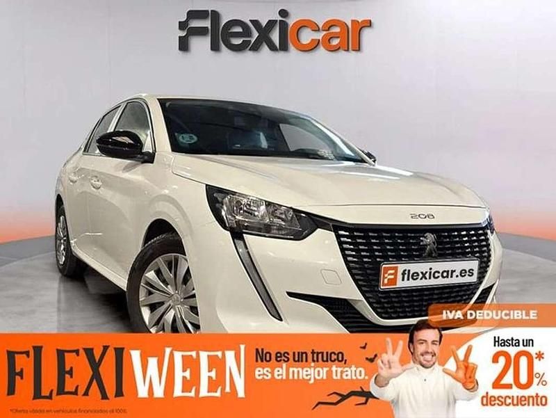 Blanco Usado 2022 Peugeot 208 Active Utilitario | 12.470 € (Precio justo) - Imagen 1/4