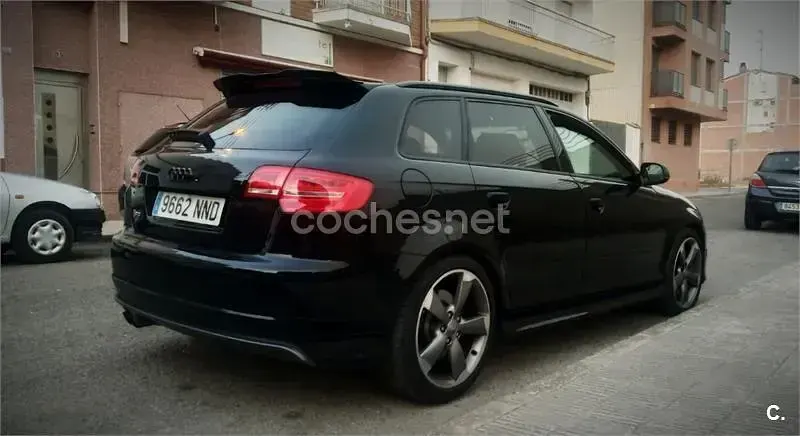 Usado Audi S3 Black Edition 265 CV (194 kW) 2012 Negro Utilitario