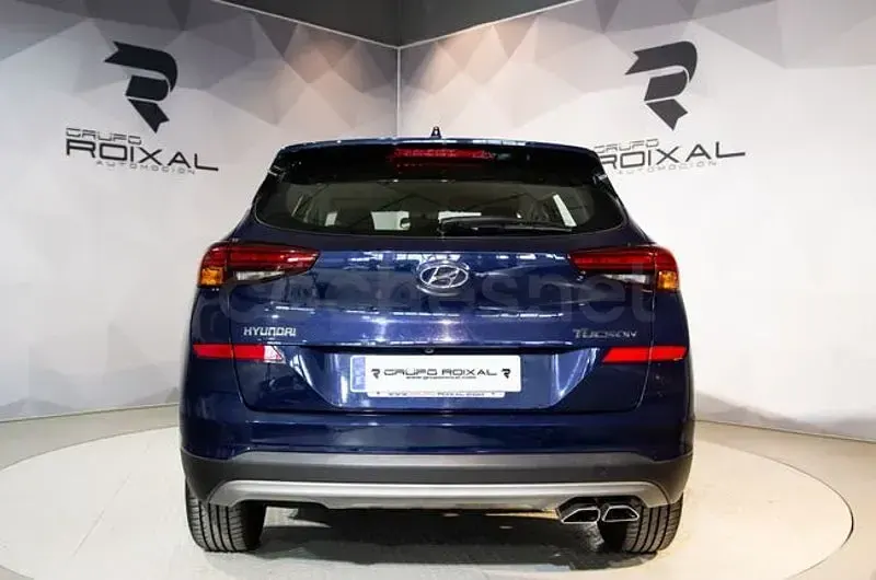 Usado Hyundai Tucson 177 CV (130 kW) 2019 Azul SUV