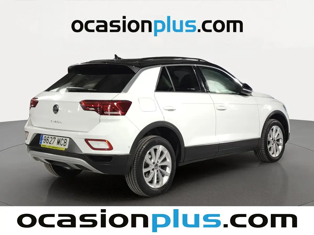 Usado VW T-Roc Life 110 CV (80 kW) 2022 Blanco SUV