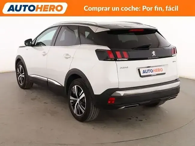 Usado Peugeot 3008 GT-line 130 CV (95 kW) 2020 Blanco SUV