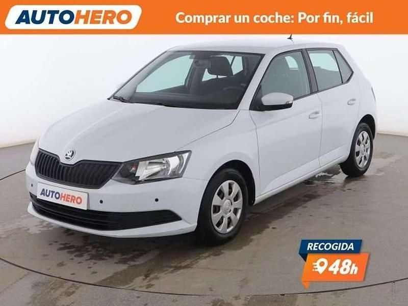 Usado Skoda Fabia Active 75 CV (55 kW) 2017 Blanco Utilitario