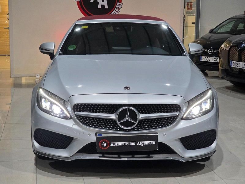 Usado Mercedes C220 170 CV (125 kW) 2018 Gris Descapotable